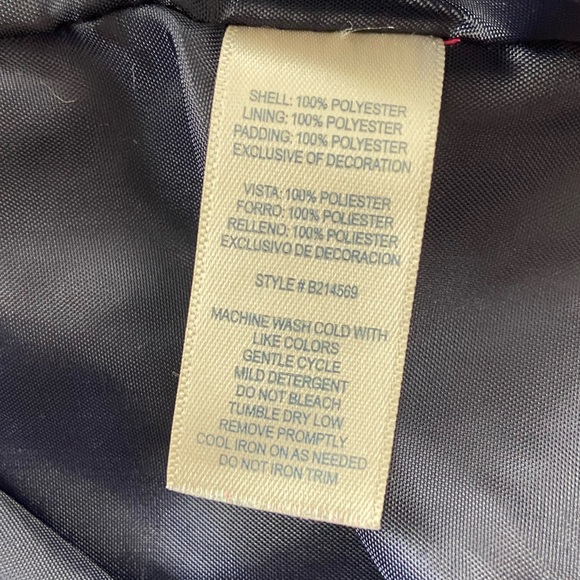 OshKosh B'gosh Purple Puffer Snow Coat 24M - Picture 5 of 6